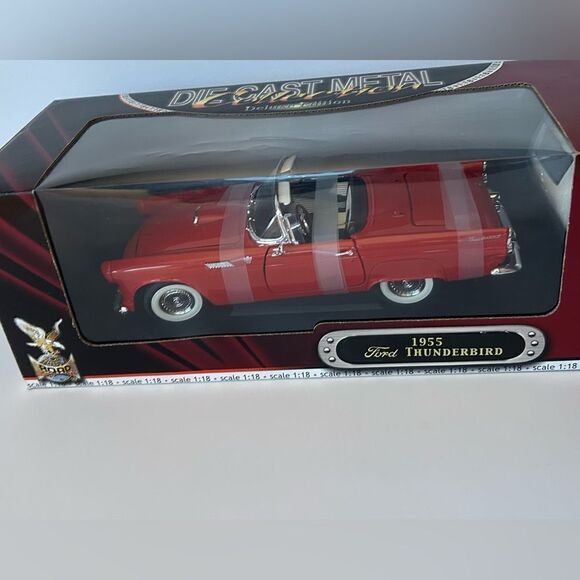 1955 Ford Thunderbird Convertible Road Legends #92068 Diecast 1:18 Scale NIB - Picture 5 of 8